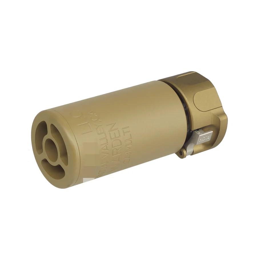 [E&C] SUREFIRE タイプ Warden Blast Diffuser for 14mm逆ネジ AEG/GBB対応CNCアルミ合金×Fast-Attach再現！専用4プロングフラッシュハイ