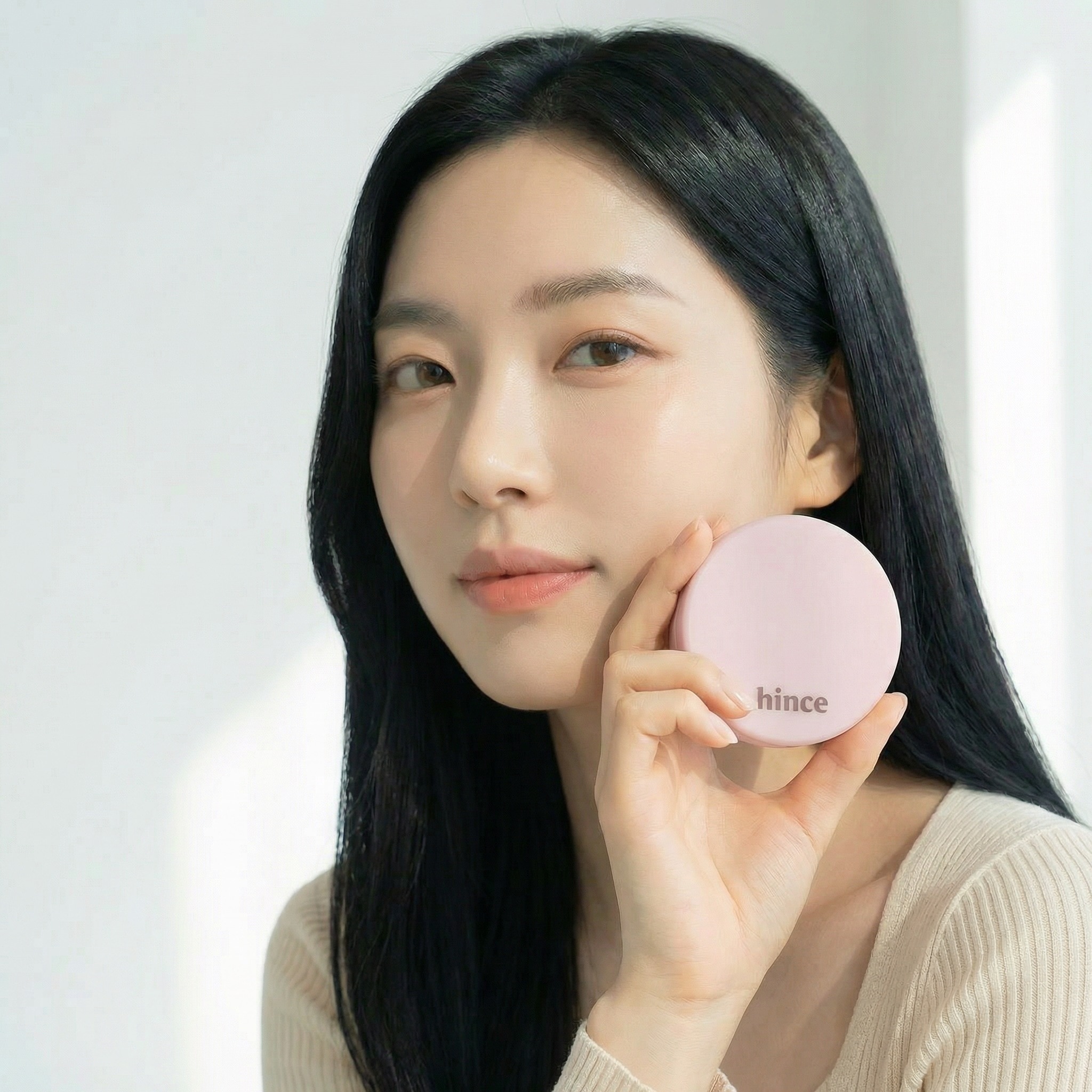 Hince 公式 ヒンス セカンドスキンエアリーパウダー (2色) AP001 ラベンダー AP002 ベージュ 下地