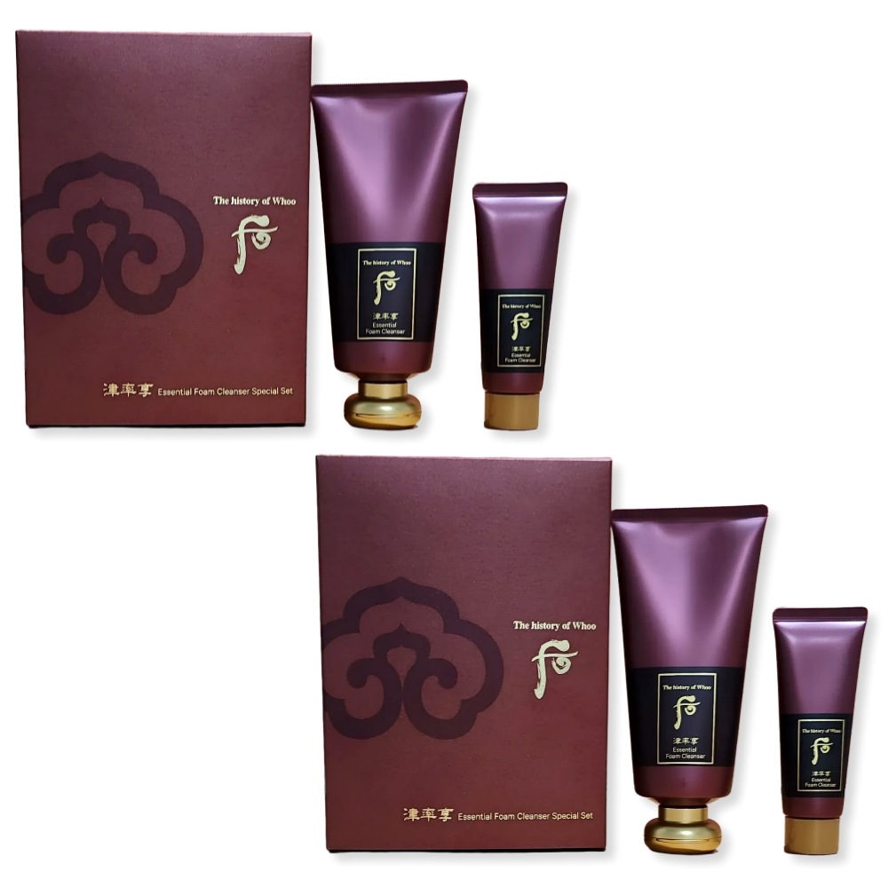 1+1! ジンユルヒャンフォームクレンザースペシャルセット 180ml+40ml 洗顔フォーム クレンジングフォーム 韓国洗顔 韓国クレンジング 低刺激 敏感肌 母の日 母の日プレゼント