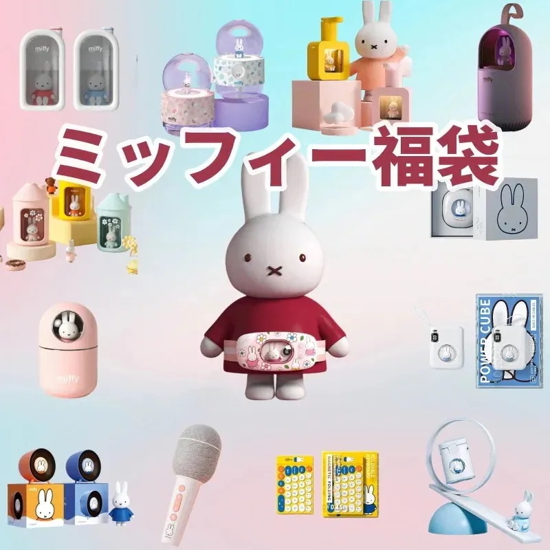 期間限定！ 3日出荷ミッフィー福袋 激安福袋 数量限定 プレゼント 福袋 人気ミッフィーランダム福袋ミッフィーランダム福袋 5,392円