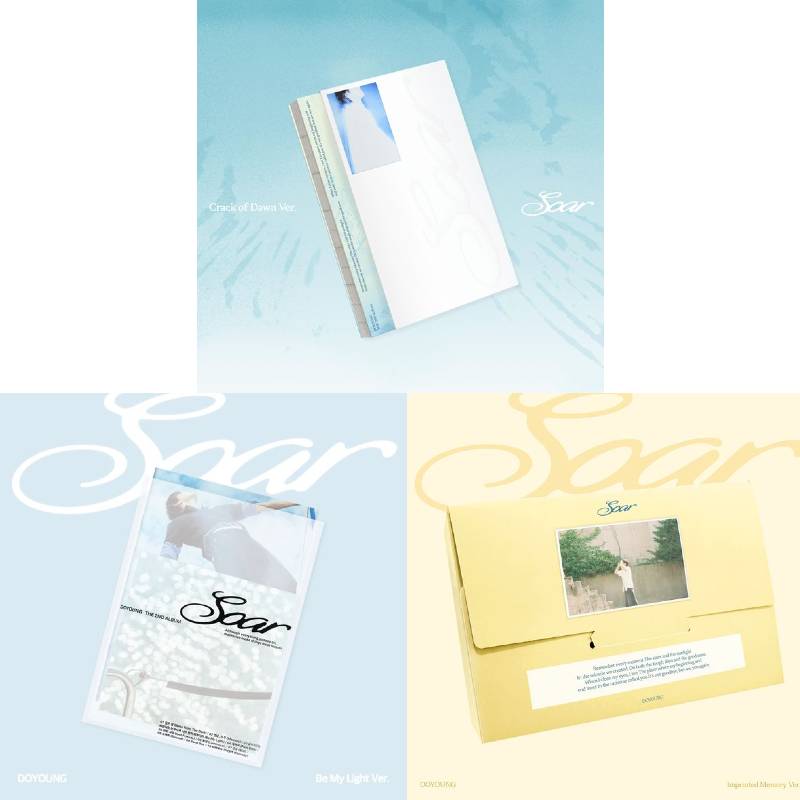 [3種セット] NCT DOYOUNG [Soar] 2集 アルバム (Crack of Dawn+Be My Light+Imprinted Memory) チャート反映 ドヨン 5,638円