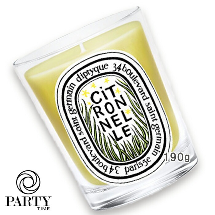 diptyque 【数量限定】限定版 クラッシック キャンドル シトロネル 190g
