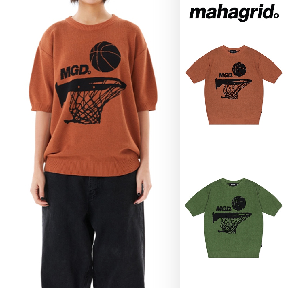 [mahagrid] MGD BASKET HALF KNIT