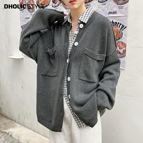 [メガ割りSALE]ツーポケットオーバーカーディガン・p637357 6,142円