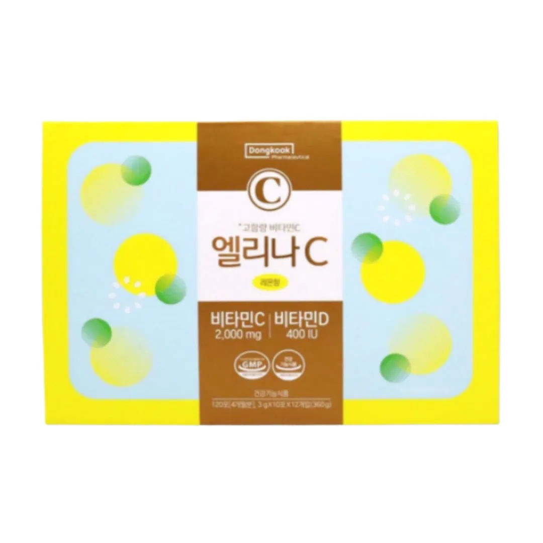 東国エリーナC高含有量ビタミンC 2000mg+ビタミンD400IU 120包