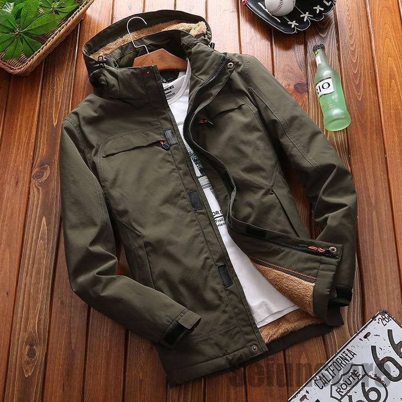 売れ筋秋冬新品 即納マウンテンパーカー ミリタリージャケット メンズ ジャケット コート 裏起毛 裏ボア 暖かい 大きいサイズ ブルゾン ジャンバー 冬 アウター 登山 秋冬 防寒