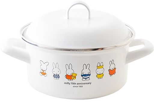 富士ホーロー ミッフィー 70周年 キャセロール 15CM MF70-15W