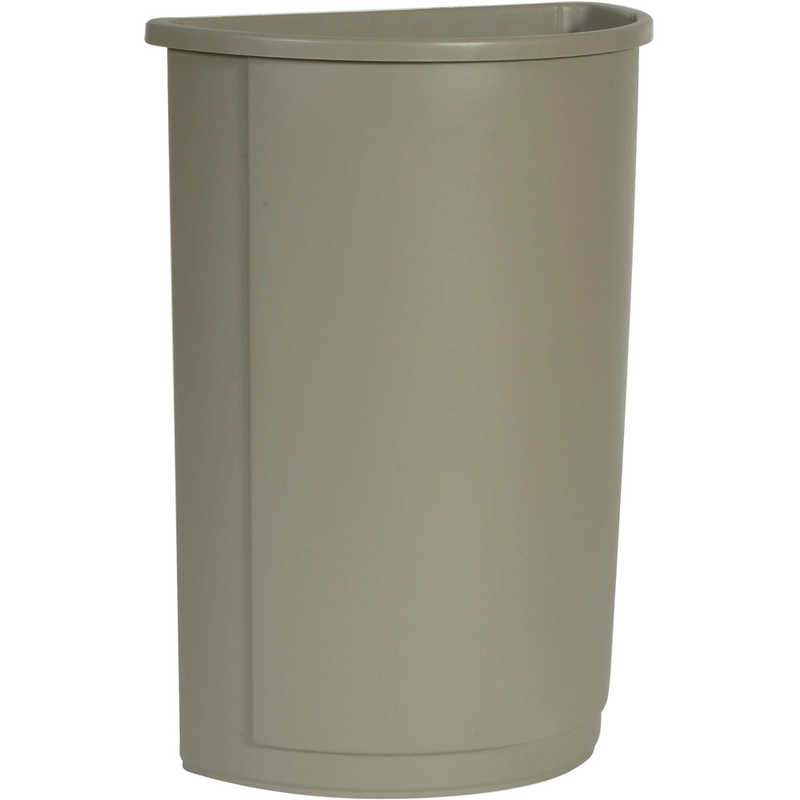 ニューウェルラバーメイド社　ラバーメイド アンタッチャブルハーフラウンドコンテナ ベージュ　352002