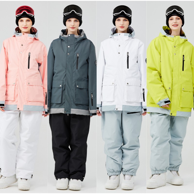 ウィンタースポーツ スノーボードウェア スキーウェア スノボウェア スキー 上下セット 男女兼用 撥水防風 保温 雪遊び 暖かい