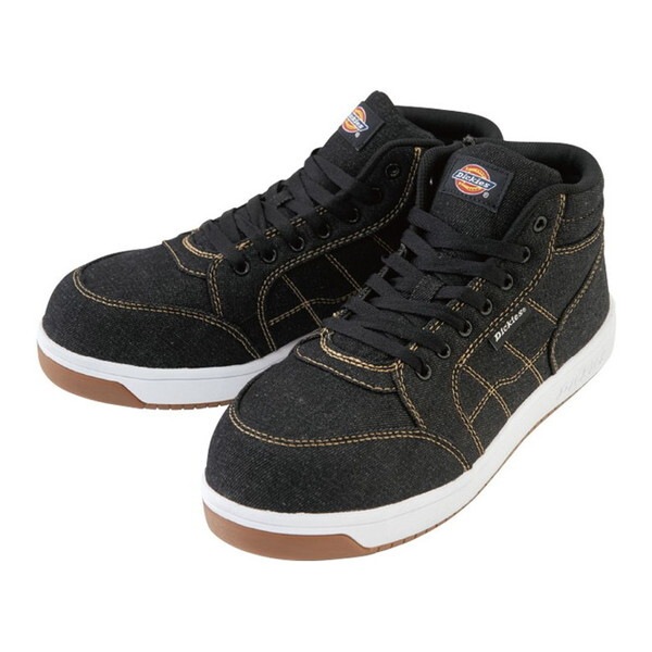 D3311 ブラック 28 ハイカット セーフティーシューズ