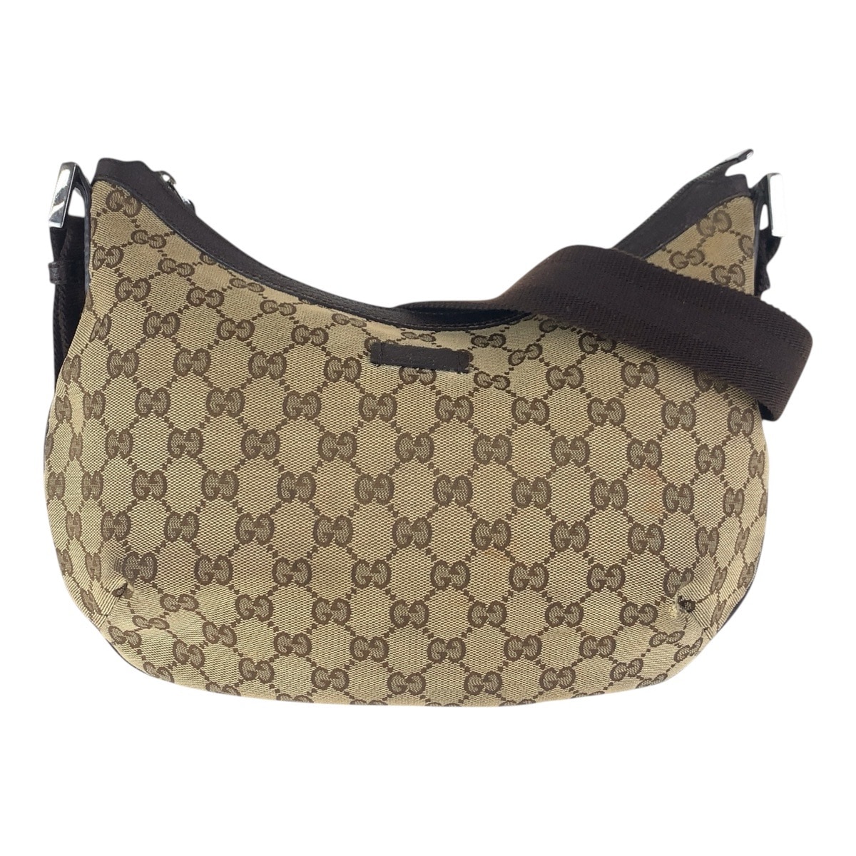 ベージュ ブラウン GGキャンバス/レザー 181092 ショルダーバッグ メッセンジャーバッグ レディース 501327