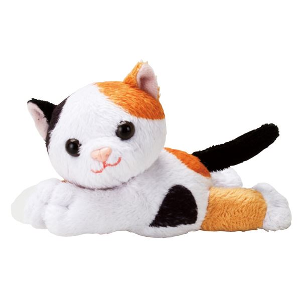 (まとめ)マキテック 杖小物 おでかけマスコット (2)三毛猫 OM-10MC(×3セット)