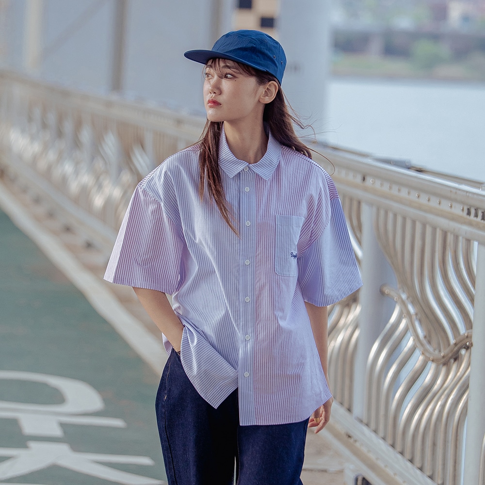 22SS STRIPE OXFORD SHIRT