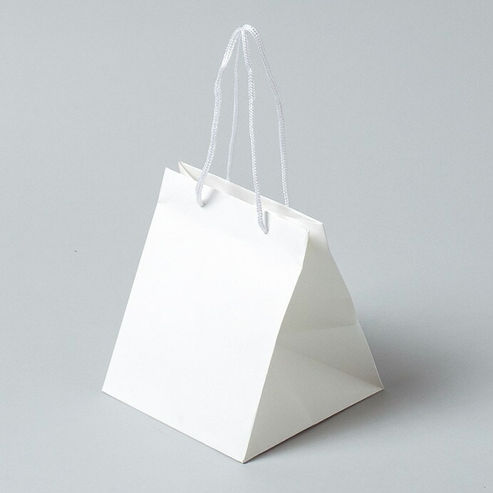 （まとめ買い）シモジマ HEIKO 手提げ紙袋 アレンジバッグ SS 白無地 10枚 幅230xマチ230x高さ270mm 006441103 [x3セット]