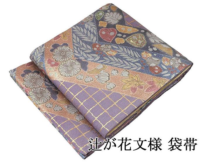 袋帯 未使用 正絹 辻が花 礼装用 フォーマル 未着用 美品 新古品 辻ケ花 g4136 16,660円