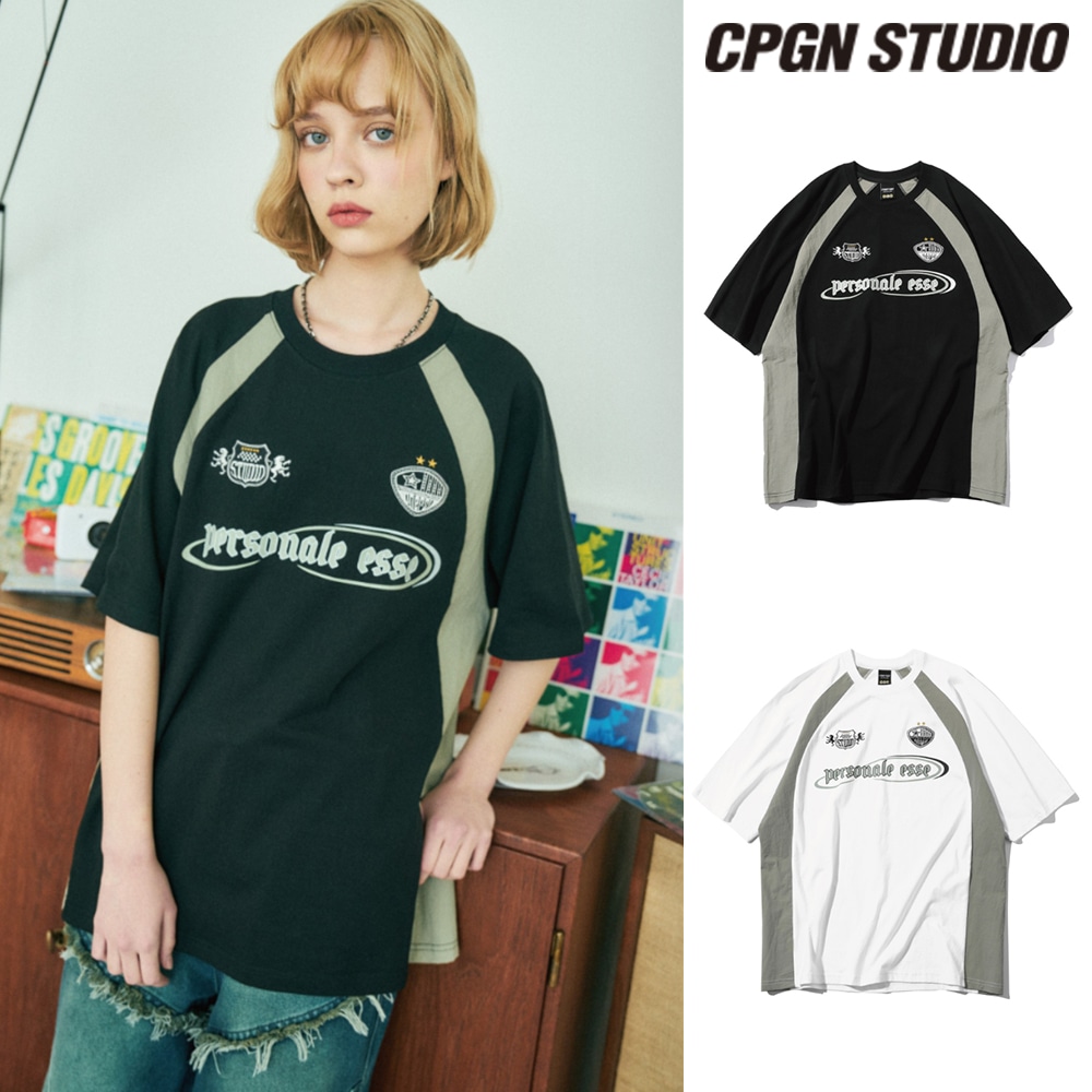 【CPGN STUDIO】 Nesca Club Raglan Short Sleeve T-shirt