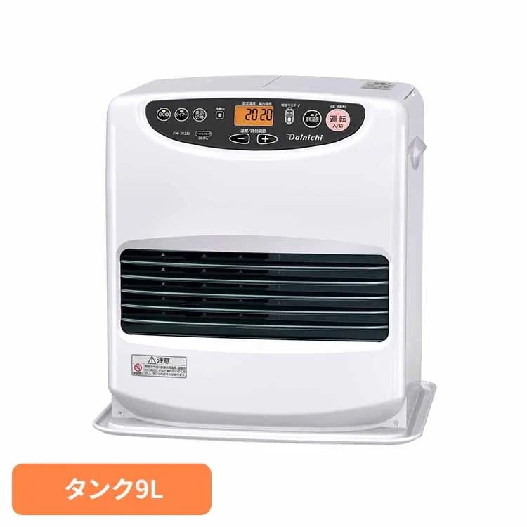 【人気商品】ダイニチ 石油ファンヒーター ヒーター ストーブ 灯油 消臭 省エネ パワフル 石油FH・Lタイプ 木造10畳コンクリ13畳・タンク9L ムーンホワイト FW-3625L-W ダイニチ