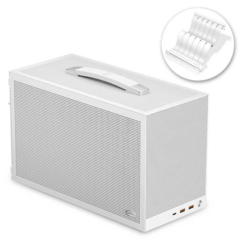 PCCOOLER　PCケース ［Mini-ITX］　K101MESHWH-RCSET