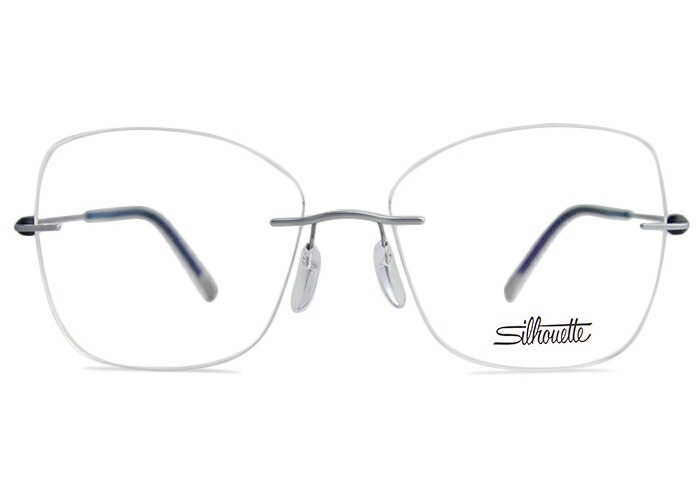 シルエット Silhouette 5561 7110 ピュアリスト PURIST マットシルバー LI 眼鏡 リムレス オーストリア製 ツーポイント 記憶形状 チタン