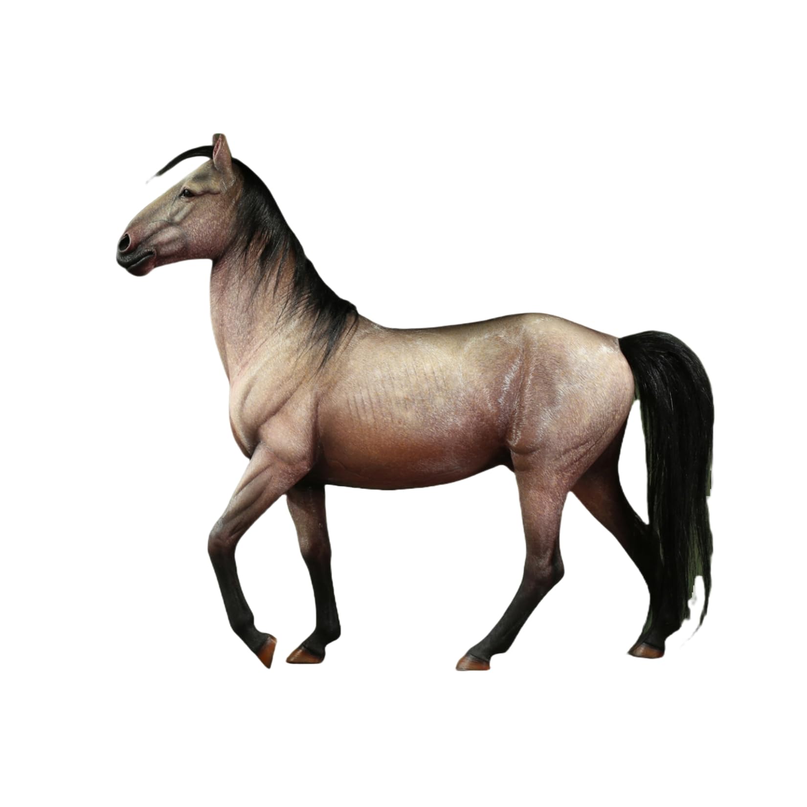 Mr.Z 1/6 サイズ 三河馬 軍馬 フィギュア 35.5cm ホース 駆け馬 動物 リアル プラモデル 模型 プレミアム オリジナル スタチュー 動物好き 誕生日 プレゼント 置物 コレクション