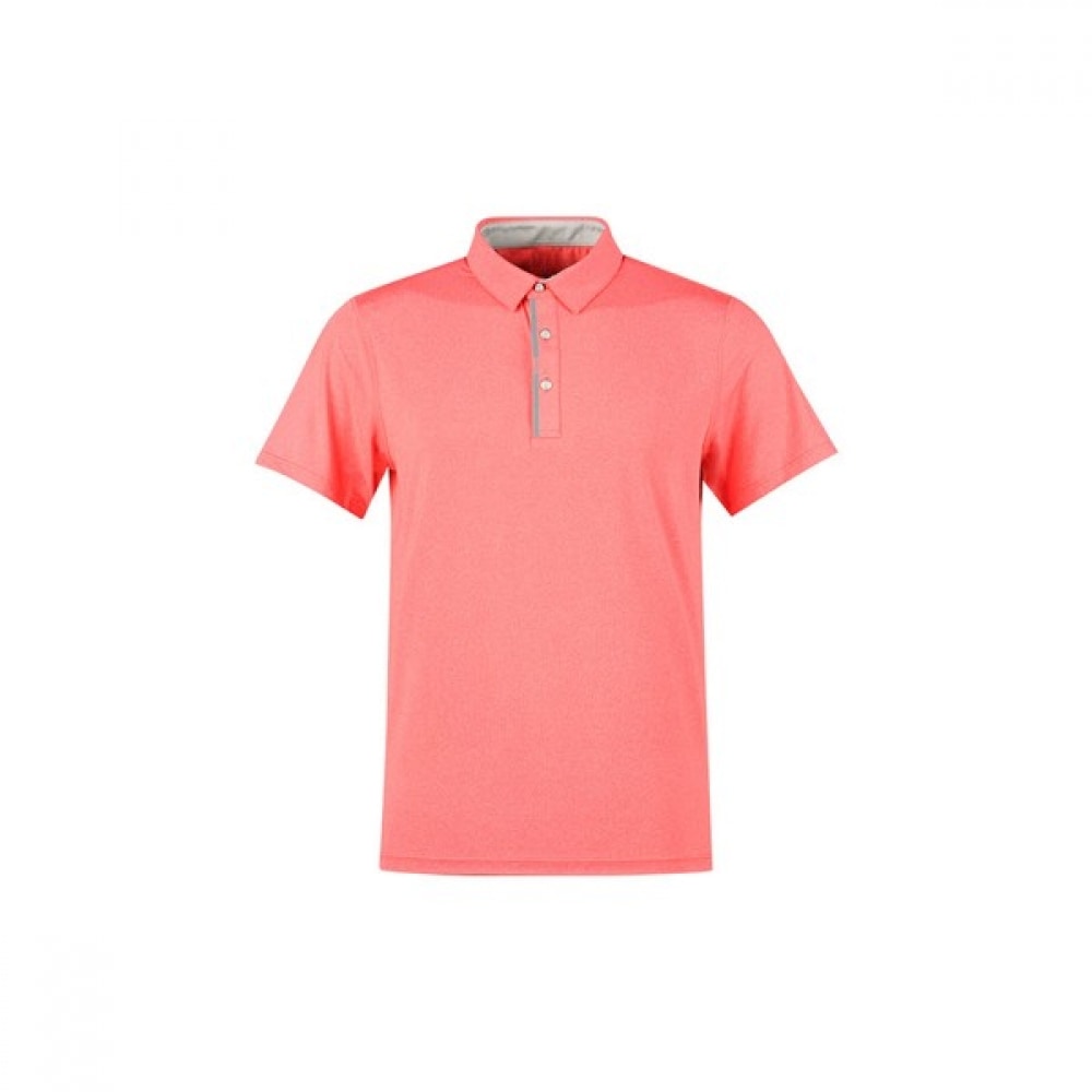 (ラックスゴルフ) ラックスゴルフレッドボルトメンズカラーマッチングカラー半袖ゴルフシャツ RM4M401