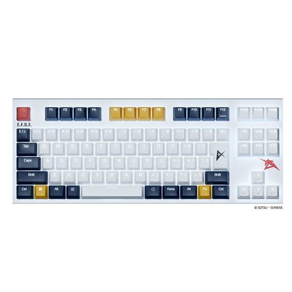 数量限定 3月下旬発売予定 予約受付中! 東プレ X1PCN1 REALFORCE GX1 Plus νガンダム ゲーミングキーボード (日本語配列 91キー) メーカー直送