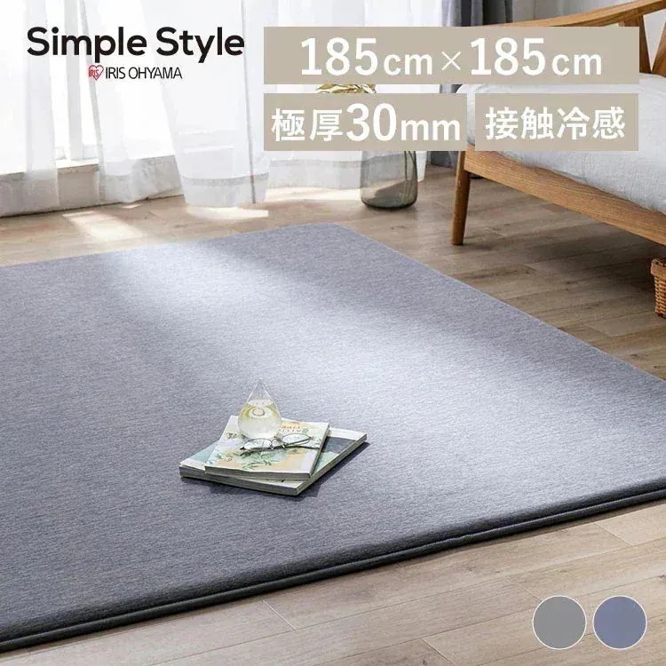 ラクッションラグ 接触冷感 ACR1C-1818 新生活