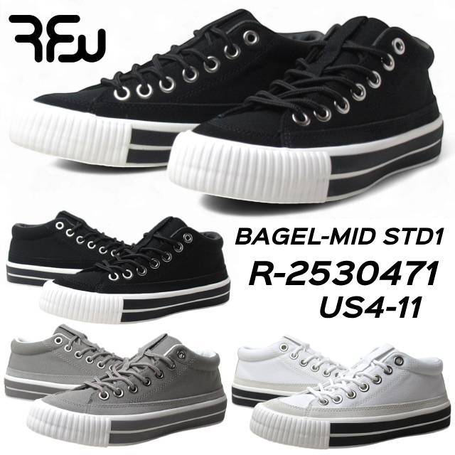 RFW アールエフダブリュー R-2530471 BAGEL MID STD1 ミッドカットスニーカー メンズ レディース 靴