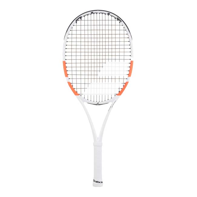 バボラ(Babolat) 2024 PURE STRIKE JR26 ピュアストライク ジュニア26 (250g) 海外正規品 硬式テニスジュニアラケット 140509-323 WH×レッド×BK(2
