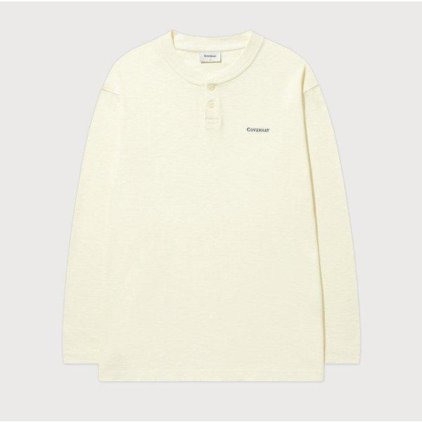 ヘンリーネック長袖Tシャツ B1 CO2501LT04 IV