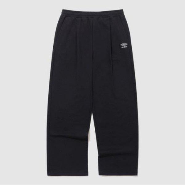 パンツ CQK UQ123CFP17-BLK エッセンシャルルーズワイドパンツ / BLACK