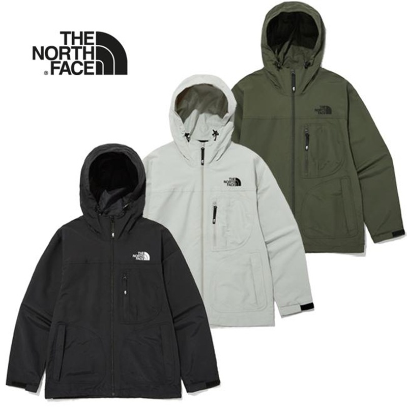 THE NORTH FACE ザノースフェイス ジャケット 登山用 アウトドア ウインドブレーカー ルーズフィット 長袖 CLASSIC CAMPER JACKET NJ3BN58