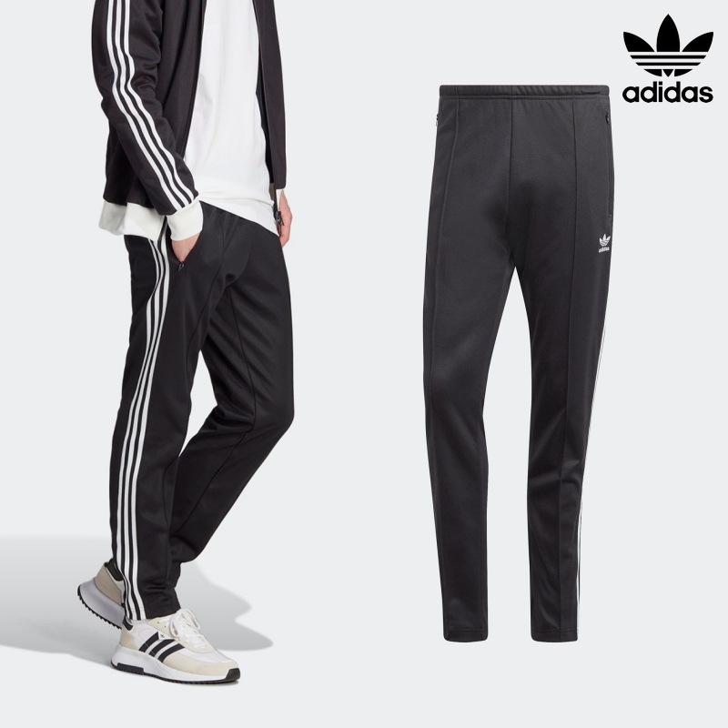 [ADIDAS] アディダス ベッケンバウアー トラックパンツ ブラック / BECKENBAUER BLACK
