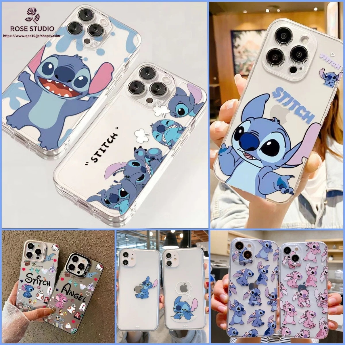 【1つ買うと10個もらえる】アップルの携帯電話が怒っているスティッチ宇宙ケース15promax 14アニメ 13シンプル 12ソフトケース転倒防止16 その他 iPhone ケース399155