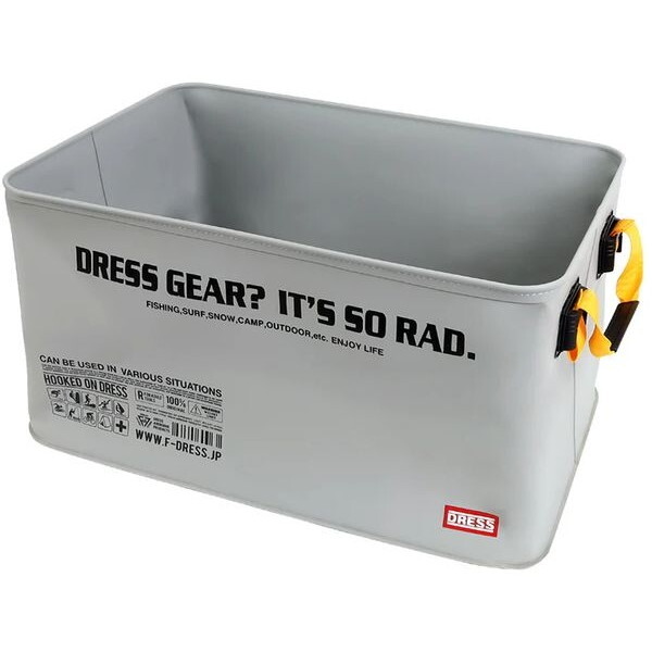 DRESS 防水キャリーカーゴ グレー