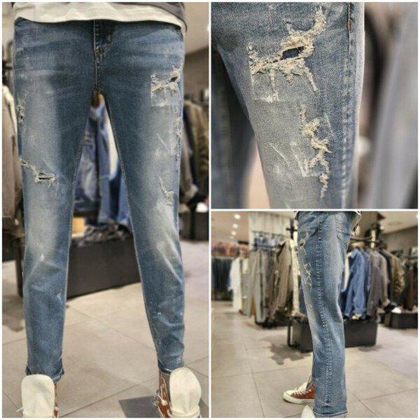 男性プレミアムライン テーパードスリム ヴィンテージジーンズ_US