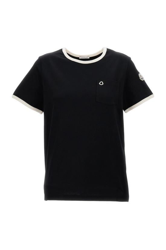 MONCLER Women Tops 8C0001989AUOF90 Black