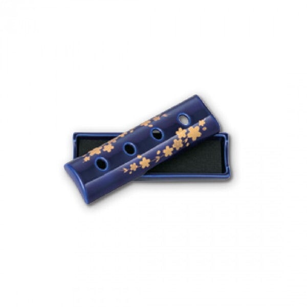 寝かせる線香皿(大)瑠璃に桜 96766 5,653円