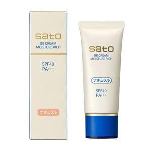 サトウBBクリーム モイスチュアリッチ ナチュラル 40g 1個