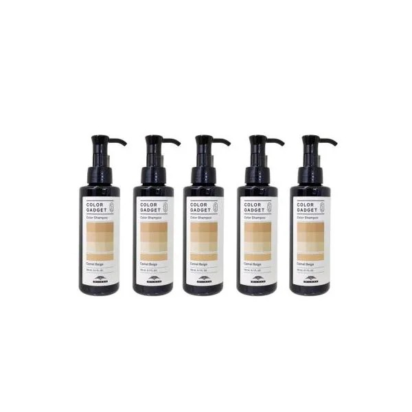 カラーガジェット カラーシャンプー キャメルベージュ 150ml 5本セット