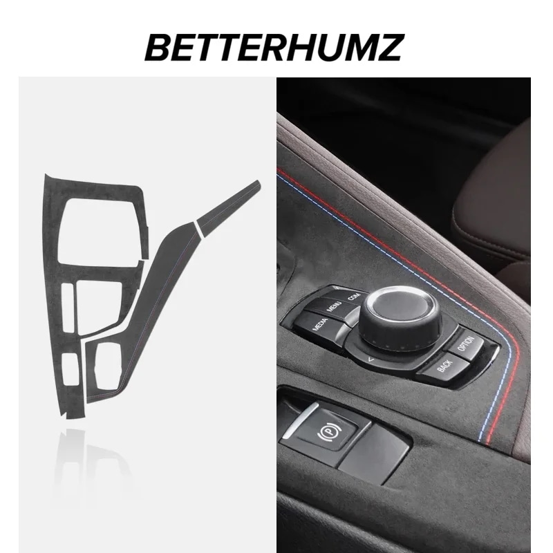 BMW X1 F48・X2 F39専用 アルカンタラセンターパネル ギアノブトリム 内装アクセサリー 輸入品