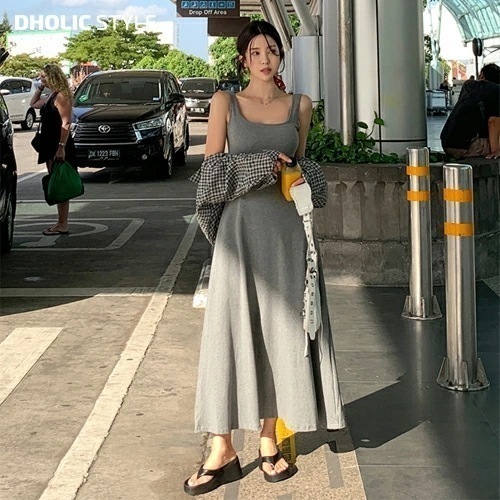 スクエアネックカップタンクフレアワンピース・p673223 5,180円