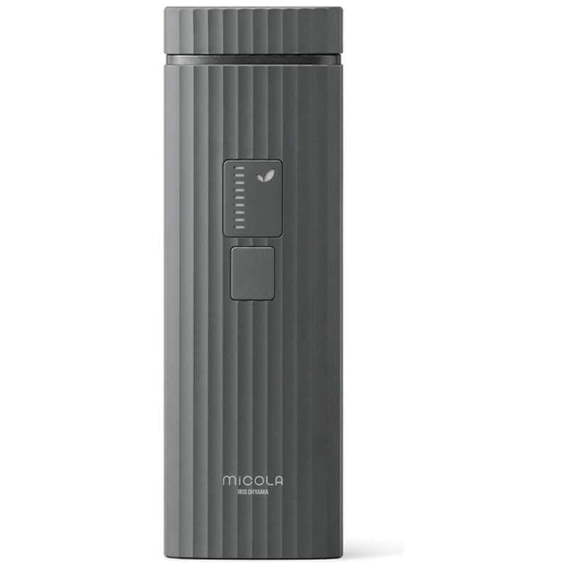 アイリスオーヤマ　IRIS OHYAMA　家庭用脱毛器 MiCOLA ( ミコラ ) 光美容器 男女兼用 ダークグレー [AC100V-240V]　LB-M101-H