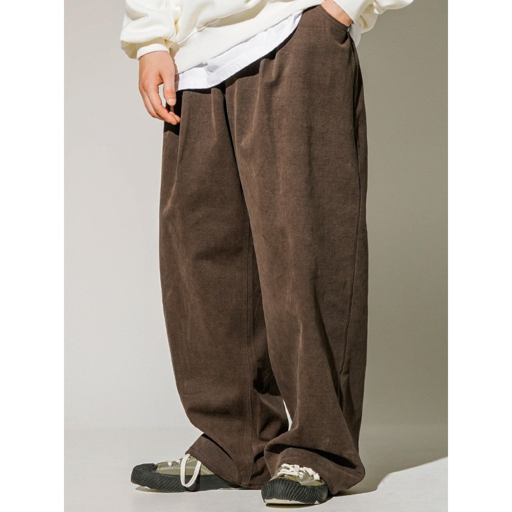 TWN ラグタイムワイトコットンパンツブラウン HSLP3543