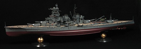 フジミ 1/350 日本海軍高速戦艦 榛名(帝国海軍乗組員フィギュア付き)【艦船2EX-1】 プラモデル カンセン2EX-1 ニホンカイグンコウソクセンカン ハルナ フィギュアツキ