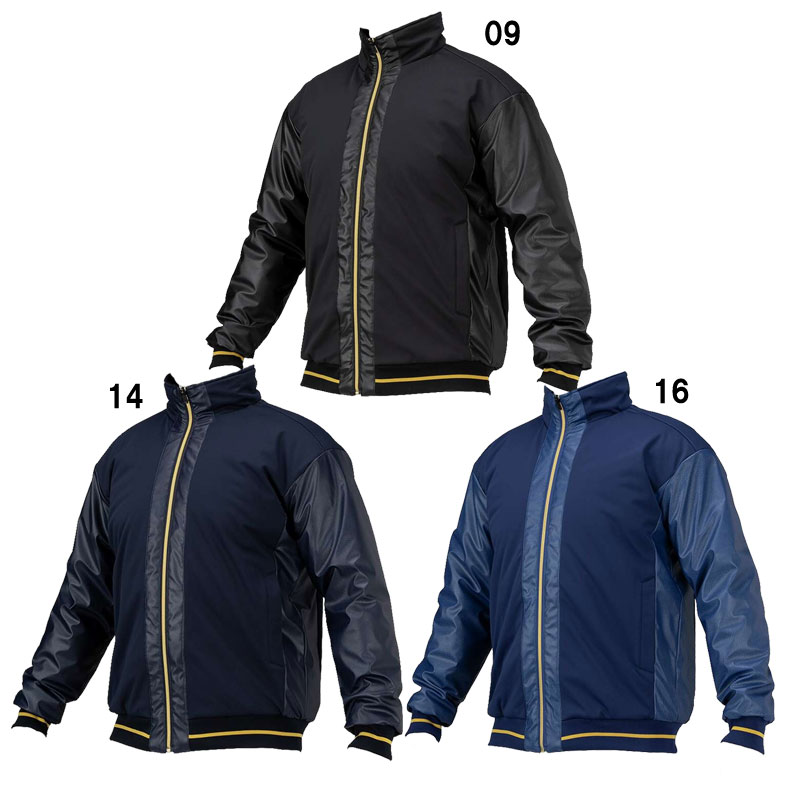 保温素材/発熱素材/ミズノプロ テックフィルブレスサーモグラウンドコート (ユニセックス) 野球 ウェア グラウンドコート 24AW (12JEBB02)