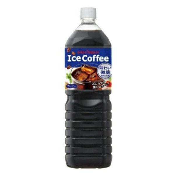 コーヒー ポッカ アイスコーヒー味わい微糖 1500ml2ケース16本(016)『POK』