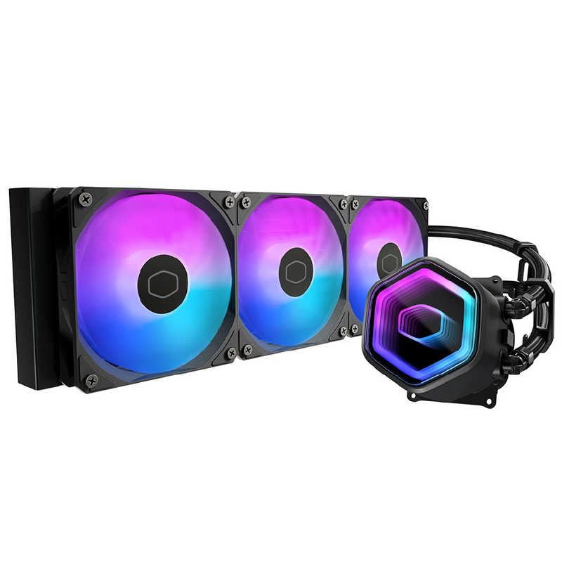 クーラーマスター　MasterLiquid Core II 360 Black ARGB X6G2　MLW-D36M-A18PA-J1