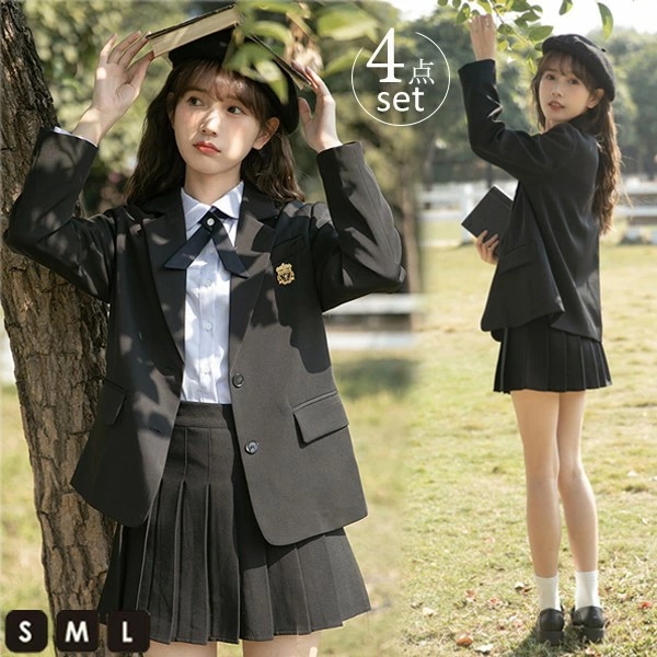 新しい 卒業式 スーツ 女の子 黒 ブラック 入学式 入学祝い 3点セット 中学生 高校生 中高生 大きいサイズ 小学生 卒業式服 小学校 子供服 フォーマルスーツ 女児 ジュニアスーツ 子供スーツ