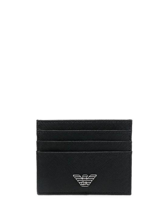 EMPORIO ARMANI Men Business Card Wallet Y4R173 Y138E 098 81072 BLACK